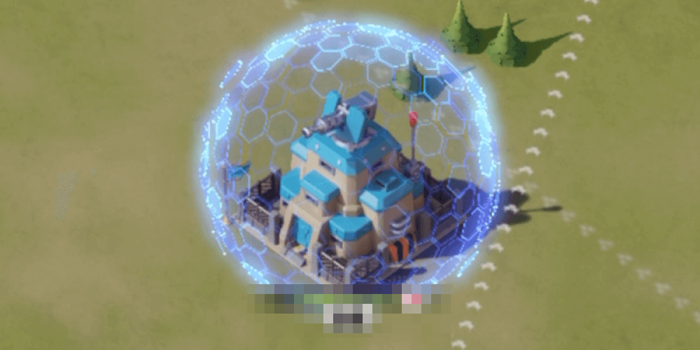 ピースバリアを発動することができない状態