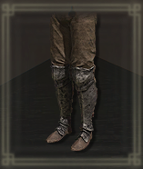 兵卒の足甲画像