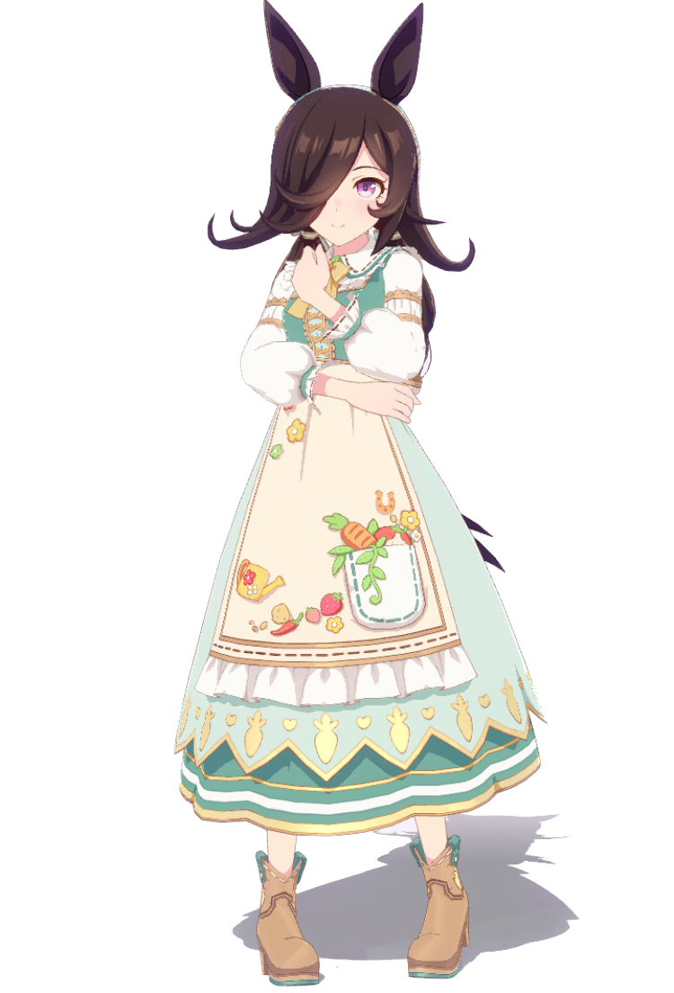 ライスシャワーの立ち絵