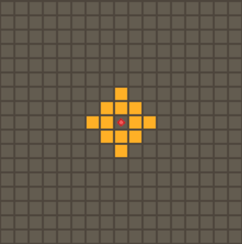 スワールスラッシュの範囲