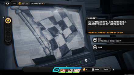 ゴールに入るとクリア