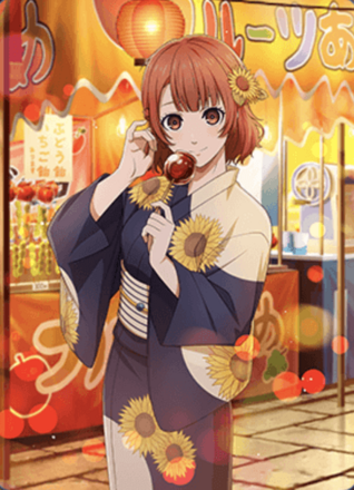 浴衣で巡る夏祭り画像