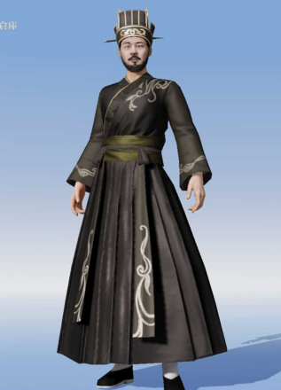 一般中年男性：曹操画像