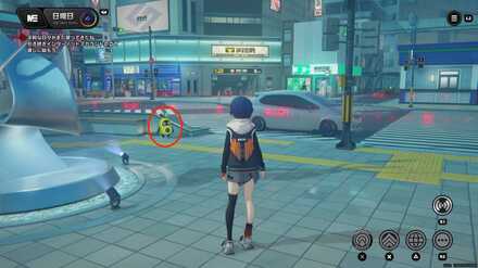 よそもののボンプに話しかける