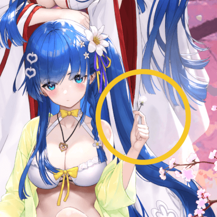 少女廻戦のたんぽぽドリームのタップする場所