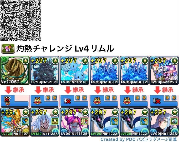 リムル編成(チャレンジ4)