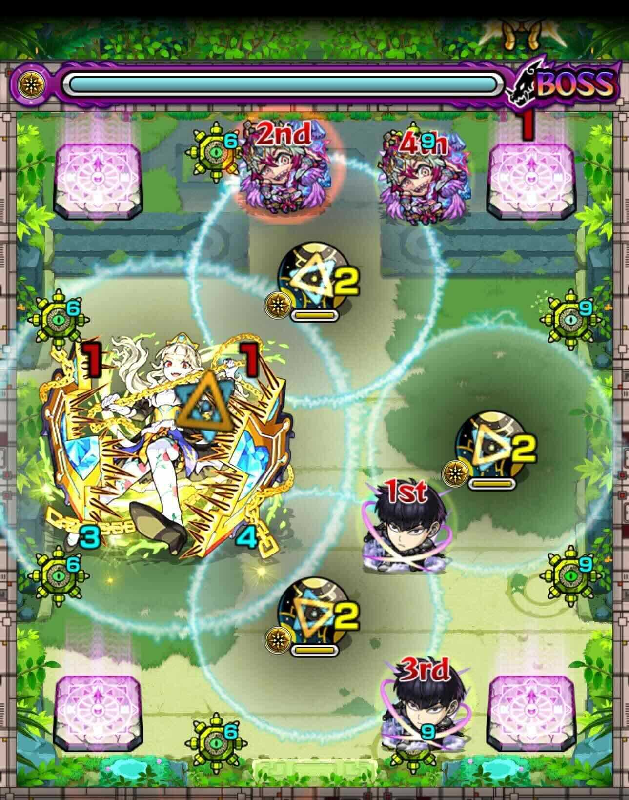 未開の大地59 ボス1 クロスドクロ