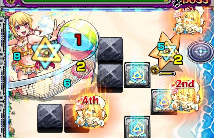 弱点パネルで攻撃