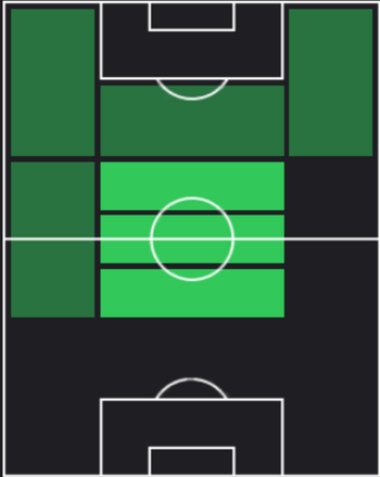 HPマリオ・パシャリッチ(07/15)の適性ポジション