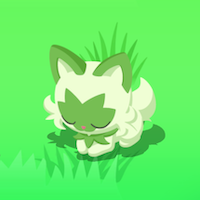 ニャオハの星1寝顔画像