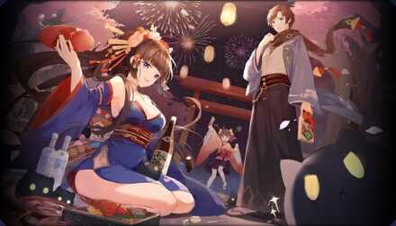 新年の花火-2022画像