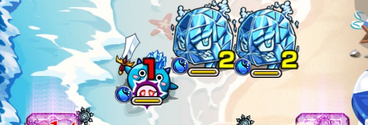 剣ザコに触れてから攻撃