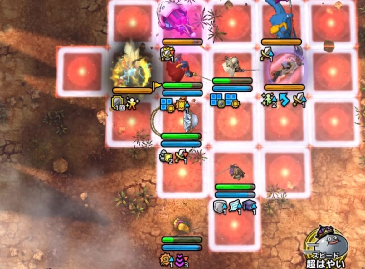 ダイヤモンドスライムで味方を守る