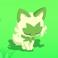 ニャオハの星2寝顔画像