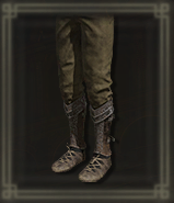 メスメル兵の足甲画像