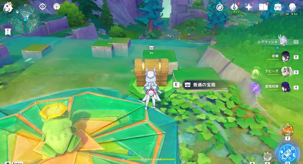 紙カエルの幅跳び1