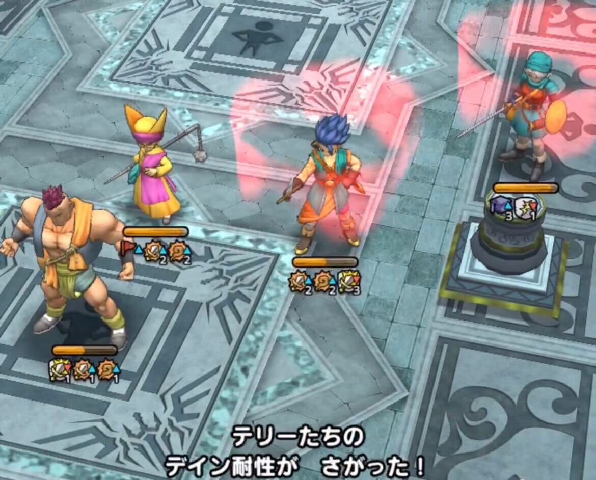 物理耐性ダウンとデイン属性ダウンが必須