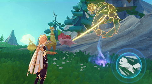 モモンガの空中冒険のギミック