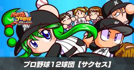 サクセスプロ野球12球団