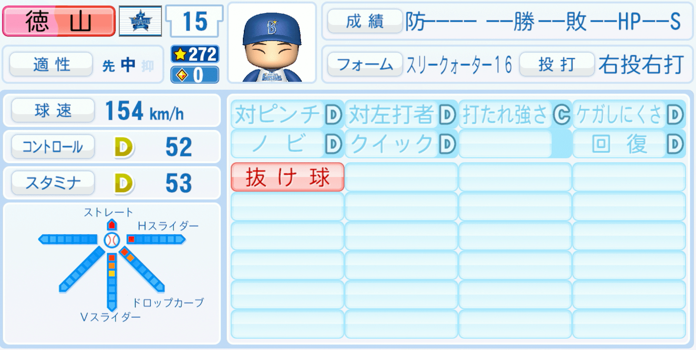 徳山壮磨のステータス画像