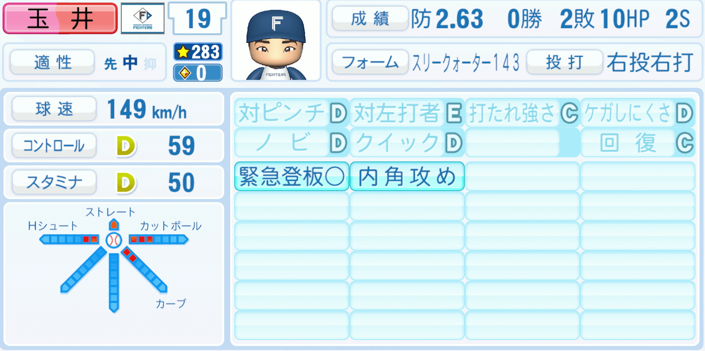 玉井大翔のステータス画像