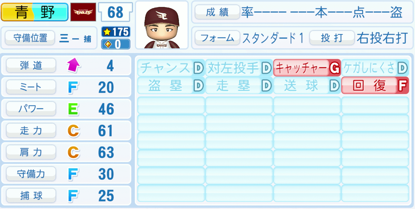 青野拓海のステータス画像