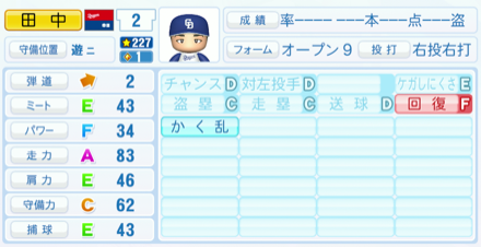田中幹也のステータス画像