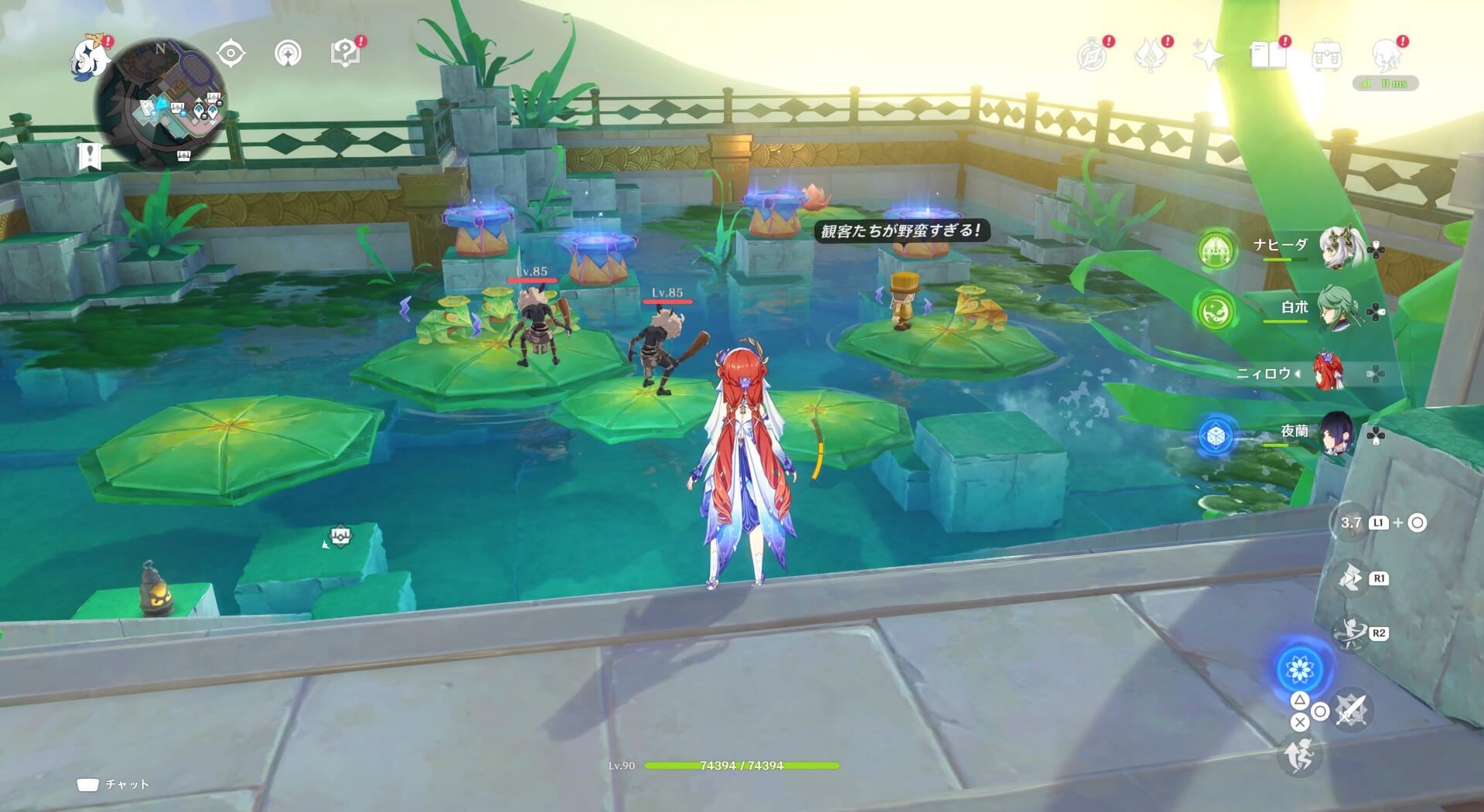 紙カエルの幅跳び8