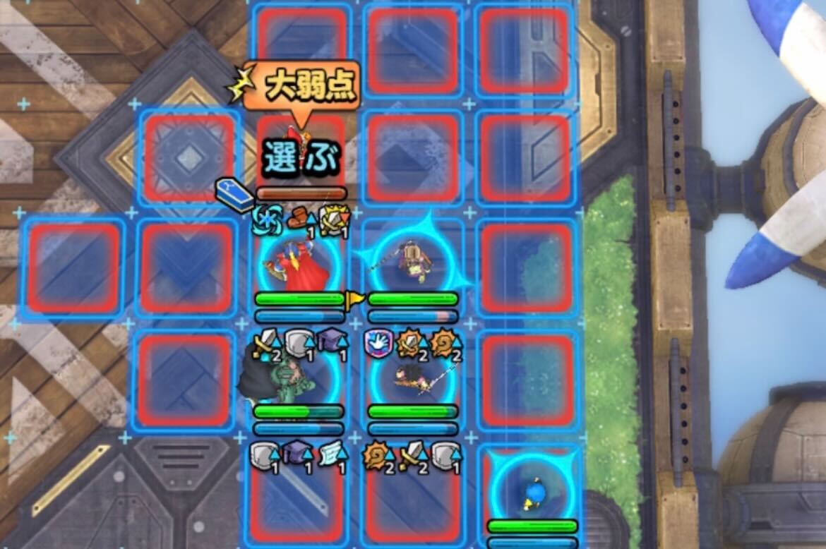 下で待機してアリーナ→ベロニカの順で倒す