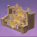 立派な棚「王城の風景」