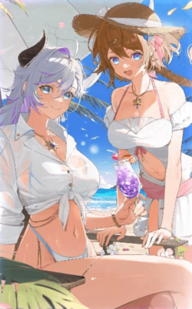 夏空の下、あなたと