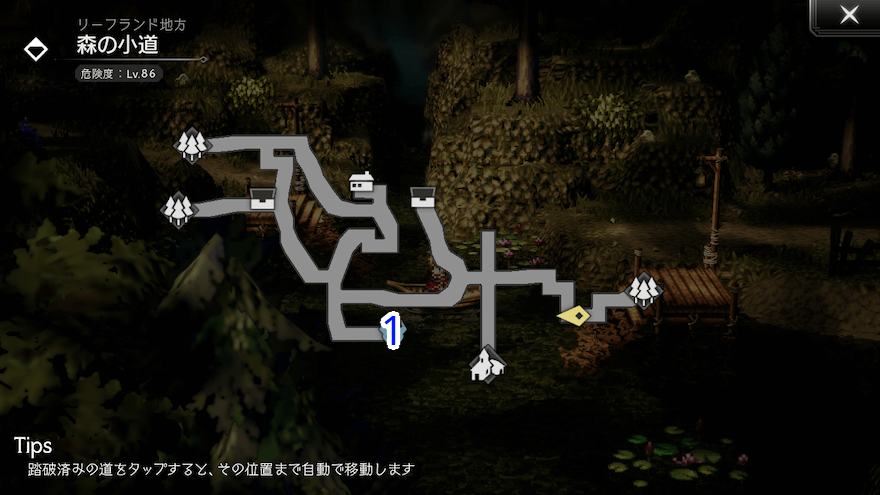 森の小道 シンボルエネミー