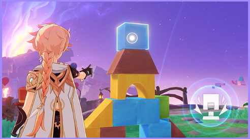 積み木遊びのギミック