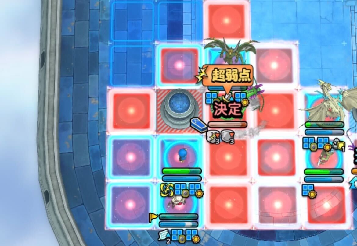 しんりゅうに守備＆デイン耐性下げを3段階入れる