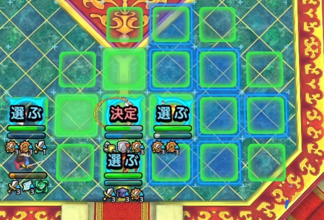 チャモロはバフと回復を交互に繰り返す