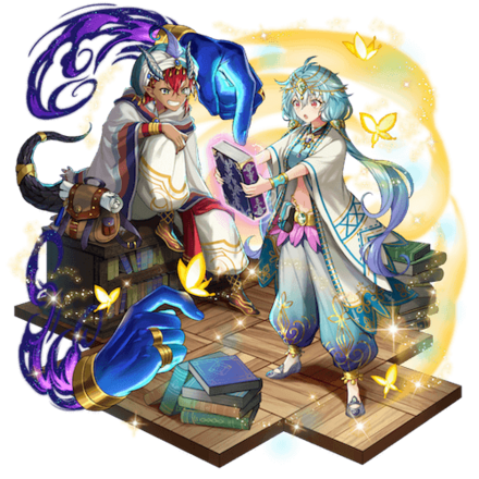 オセロニアの［謎の本］アリババ＆モルジアナの画像