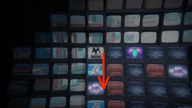 HIAデータサンプルを回収しながら穴に入り1階に落ちる