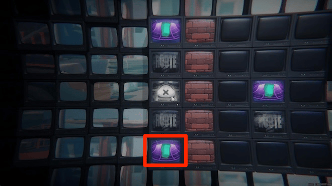 下のワープに入る