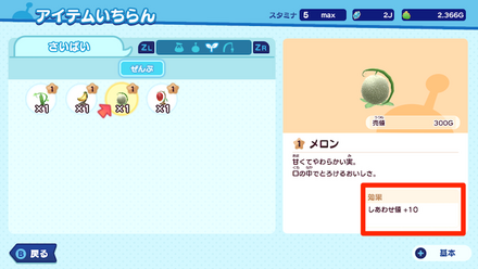 しあわせ値の確認