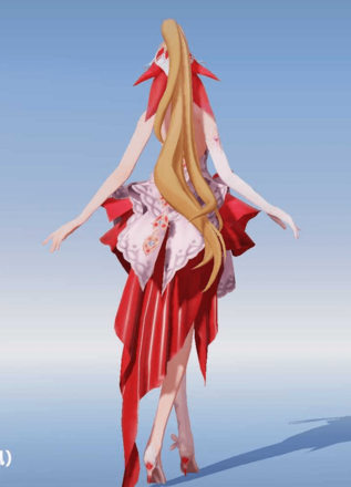 ニキシア・ドレスVer.(アニメ風)画像