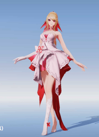 ニキシア・ドレスVer.(アニメ風)画像