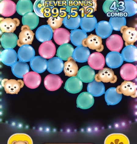 ふうせんでツムツム