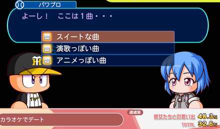 カラオケでデート