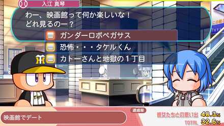 映画館でデート