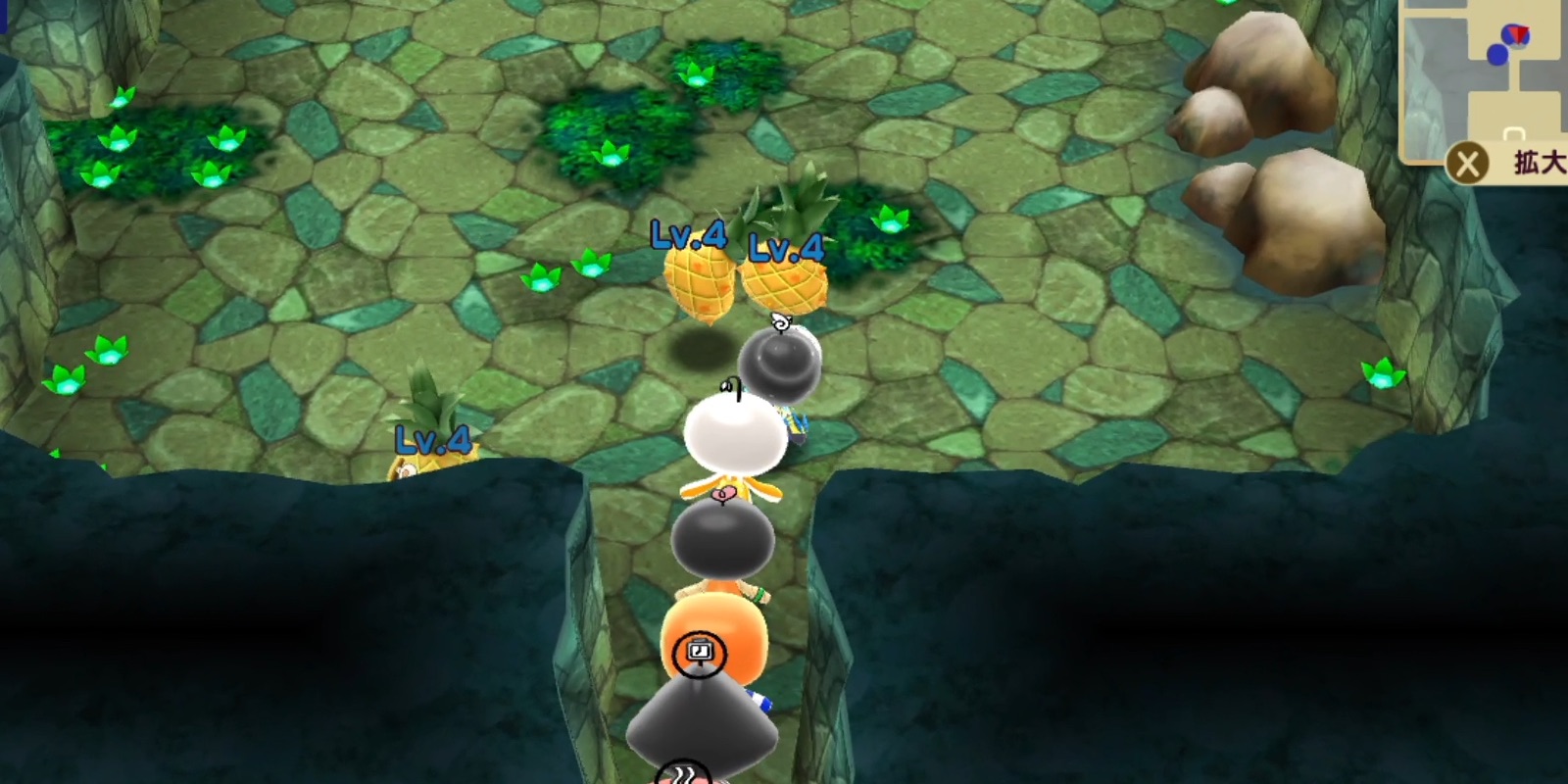 フィールド画面