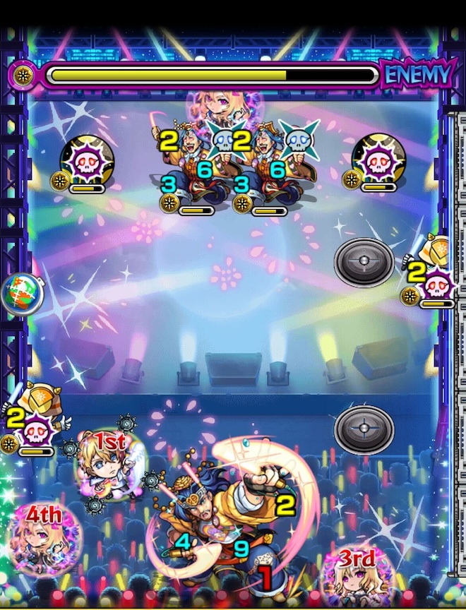 モンスト B小町アイドルステージ3
