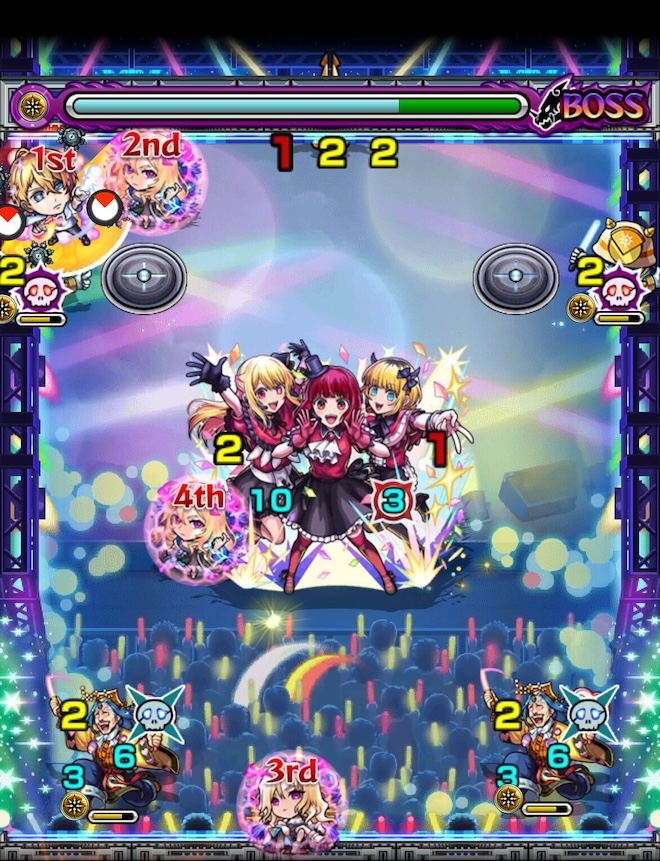 モンスト B小町アイドルボス1