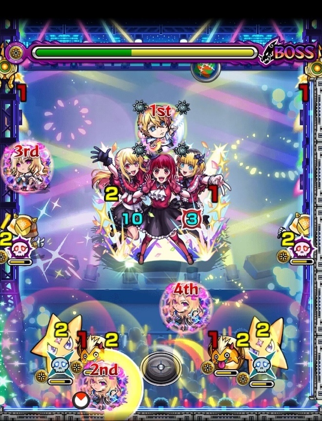 モンスト B小町アイドルボス2