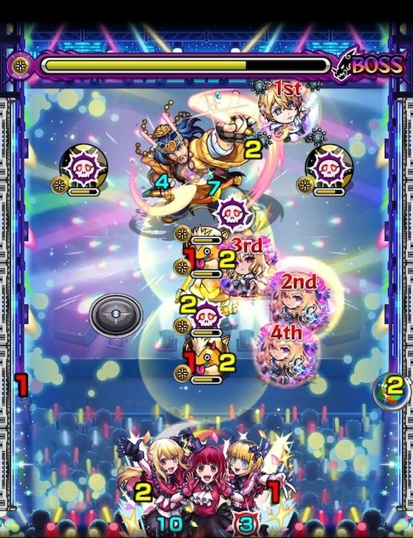 モンスト B小町アイドルボス3