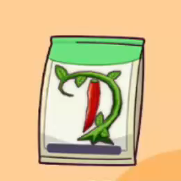 トウガラシのたね画像